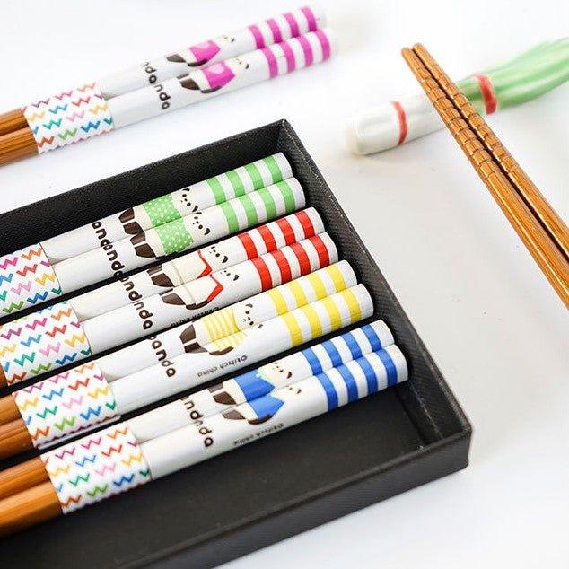 Muti-Themed Japanese Bamboo Chopsticks Sets - MASU