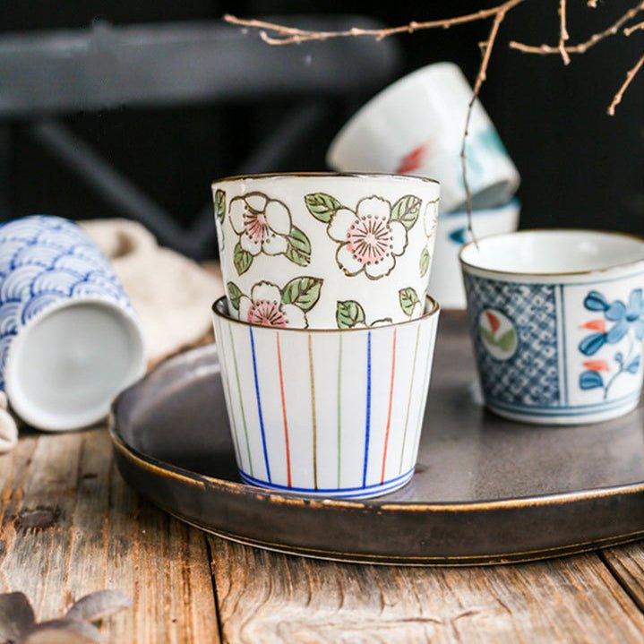 Japanese Handcrafted Ceramic Guinomi Tea Cup - MASU