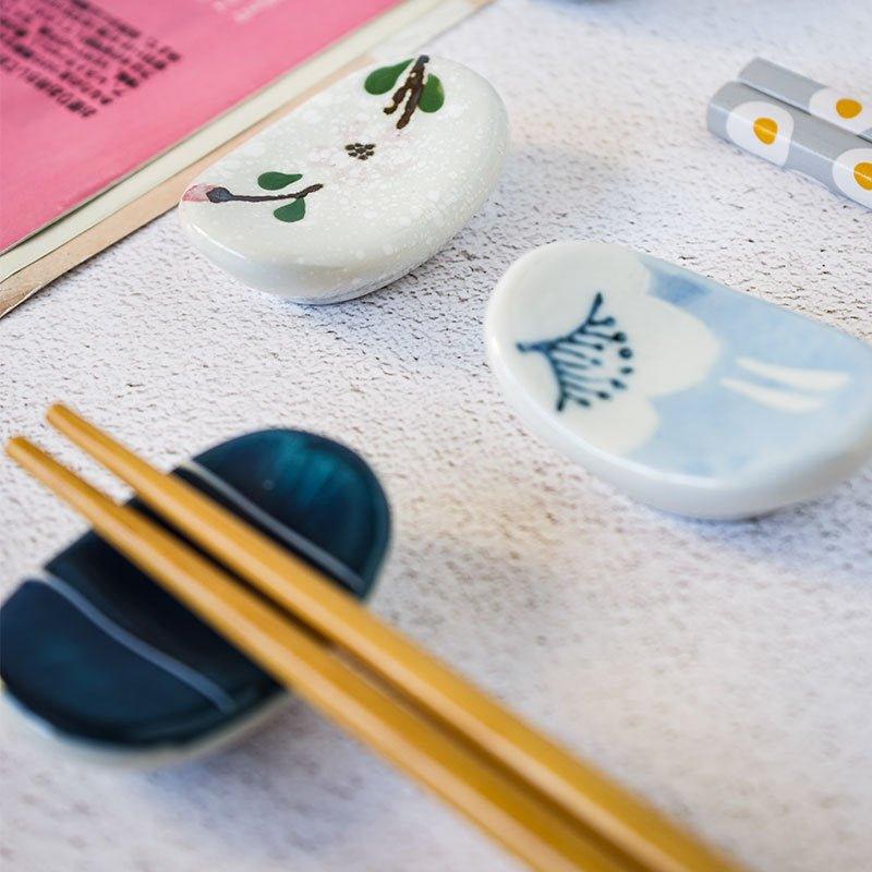 Japanese Ceramic Hand-painted Chopsticks Rests - MASU