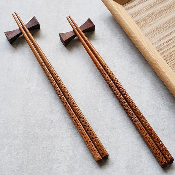 Japanese Wooden Assorted Colors Chopsticks - MASU