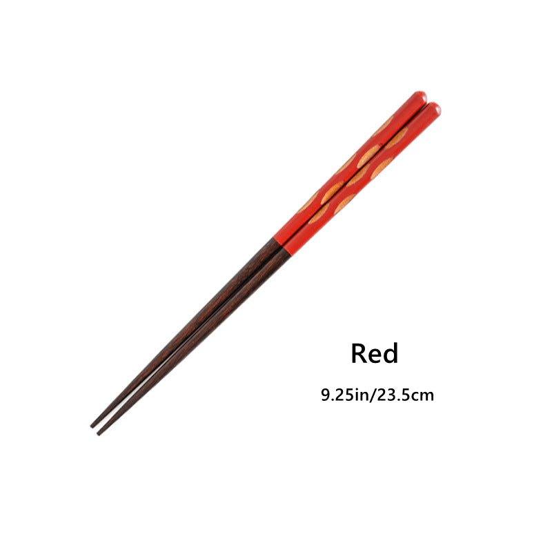 Japanese Wooden Assorted Colors Chopsticks - MASU