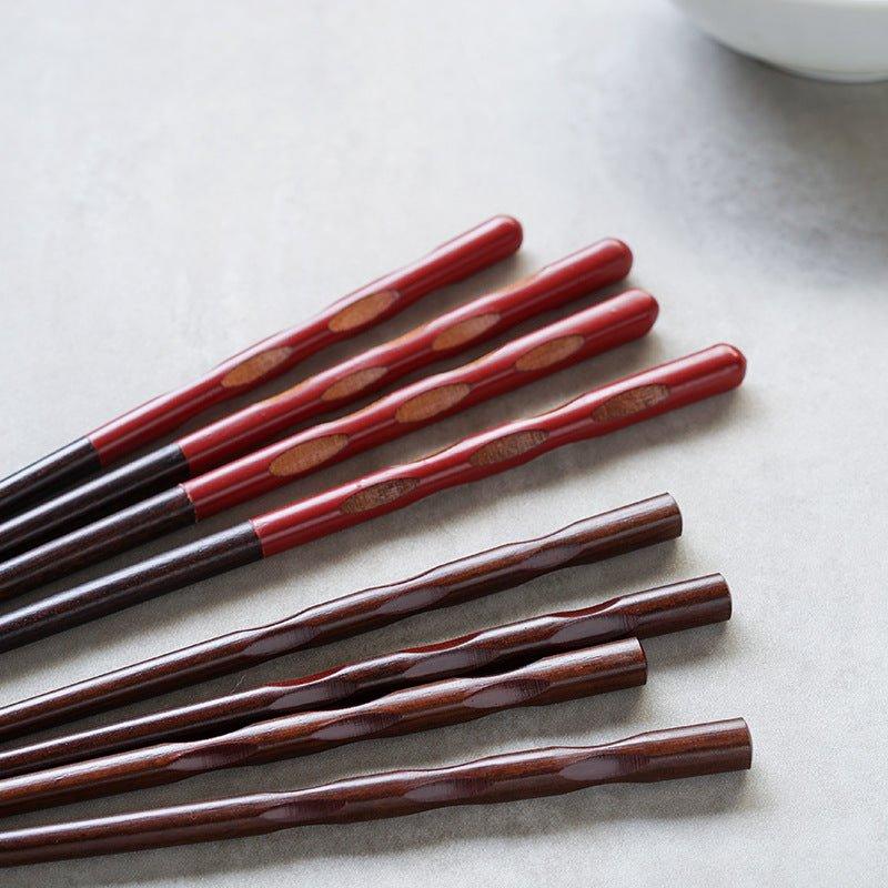 Japanese Wooden Assorted Colors Chopsticks - MASU