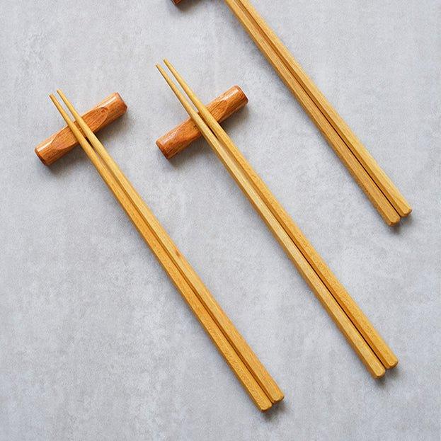 Japanese Wooden Assorted Colors Chopsticks - MASU