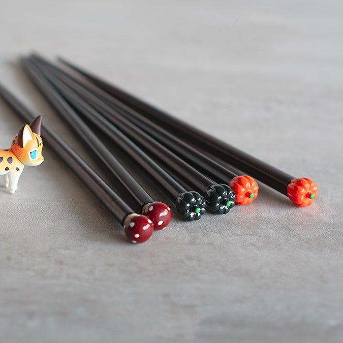 Japanese Handcrafted Fall Seasonal Produce Themed Chopsticks - MASU