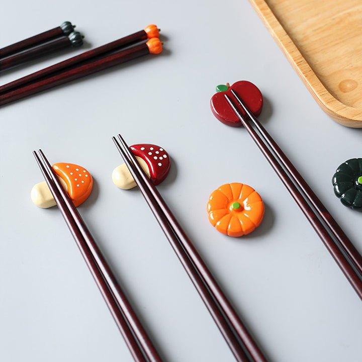 Japanese Handcrafted Fall Seasonal Produce Themed Chopsticks - MASU