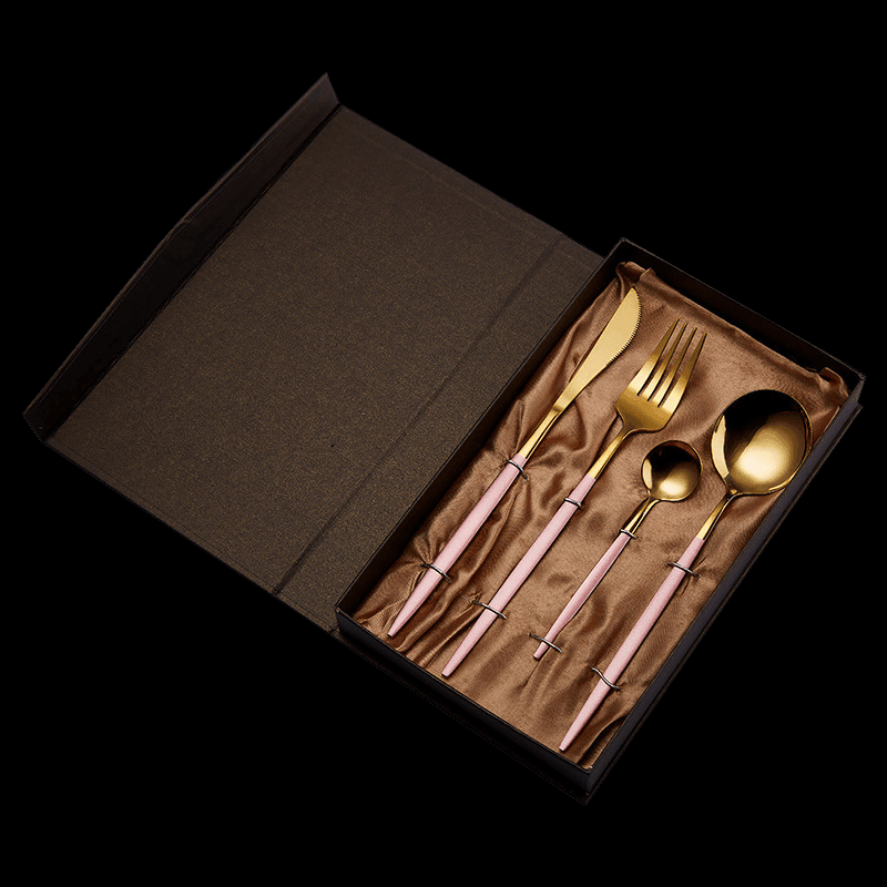 Stainless Steel Pointed Handle Utensil Gift Sets - MASU