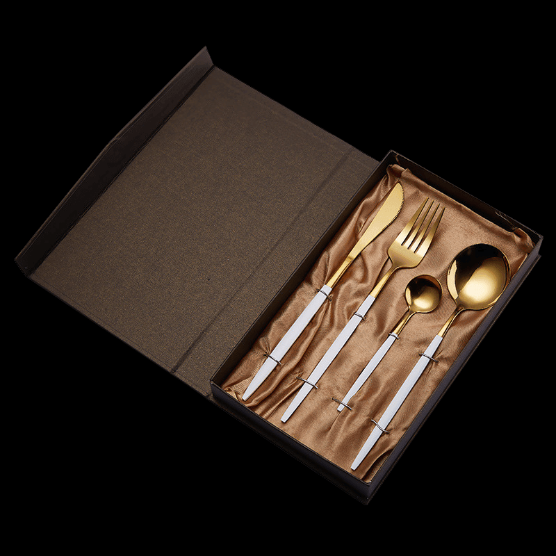 Stainless Steel Pointed Handle Utensil Gift Sets - MASU