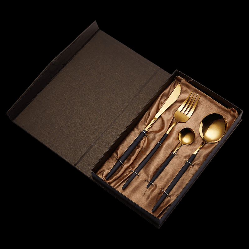 Stainless Steel Pointed Handle Utensil Gift Sets - MASU