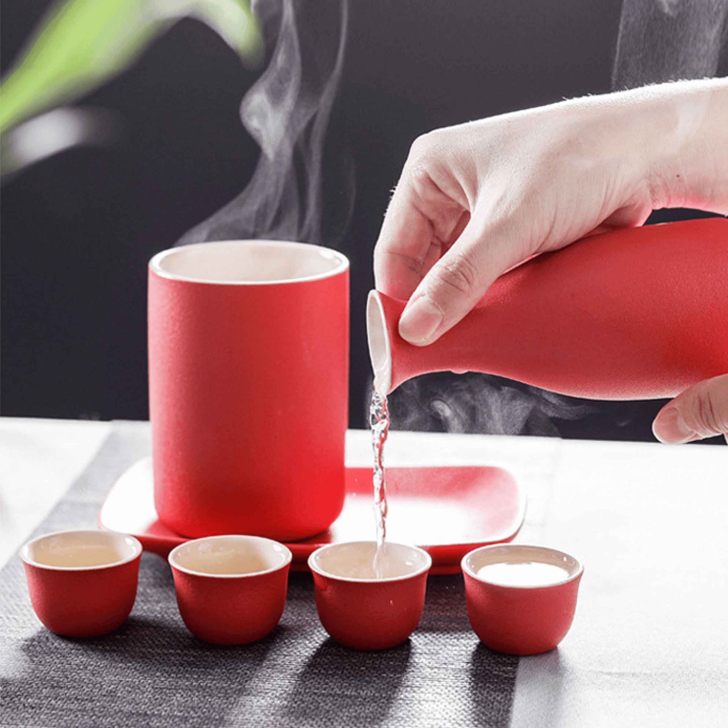 Japaness Style Ceramic Sake Sets - MASU
