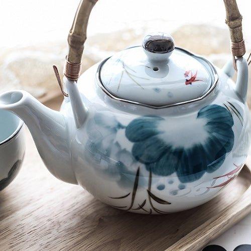 Japanese Ceramic Goldfish Tea Sets - MASU
