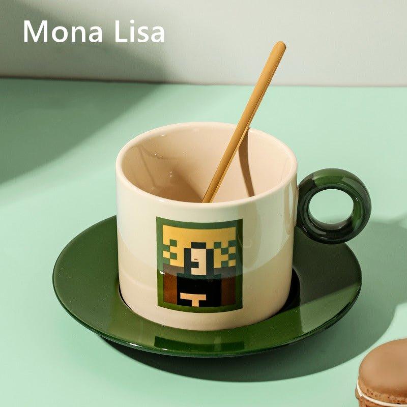 Ceramic Mosaic Art Themed Coffee Cup Sets - MASU