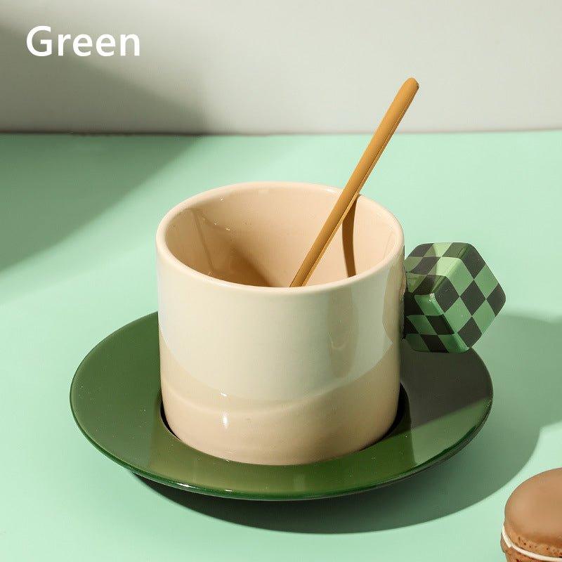 Ceramic Mosaic Art Themed Coffee Cup Sets - MASU
