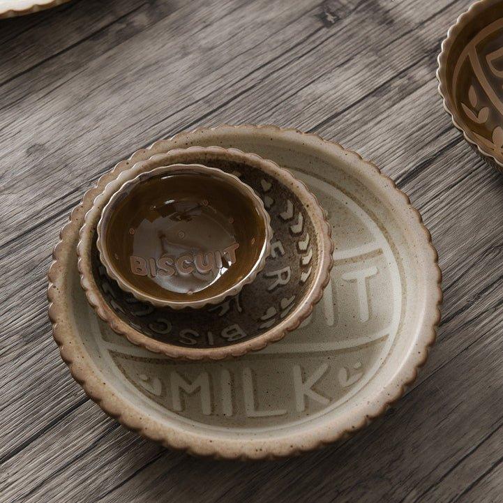 Japanese Butter Biscuit Series Ceramic Tablewares - MASU