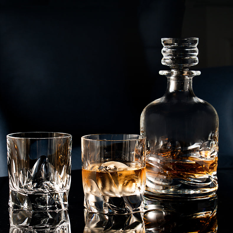 Davinci Italian Whisky Glasses With Decanter Sets - MASU