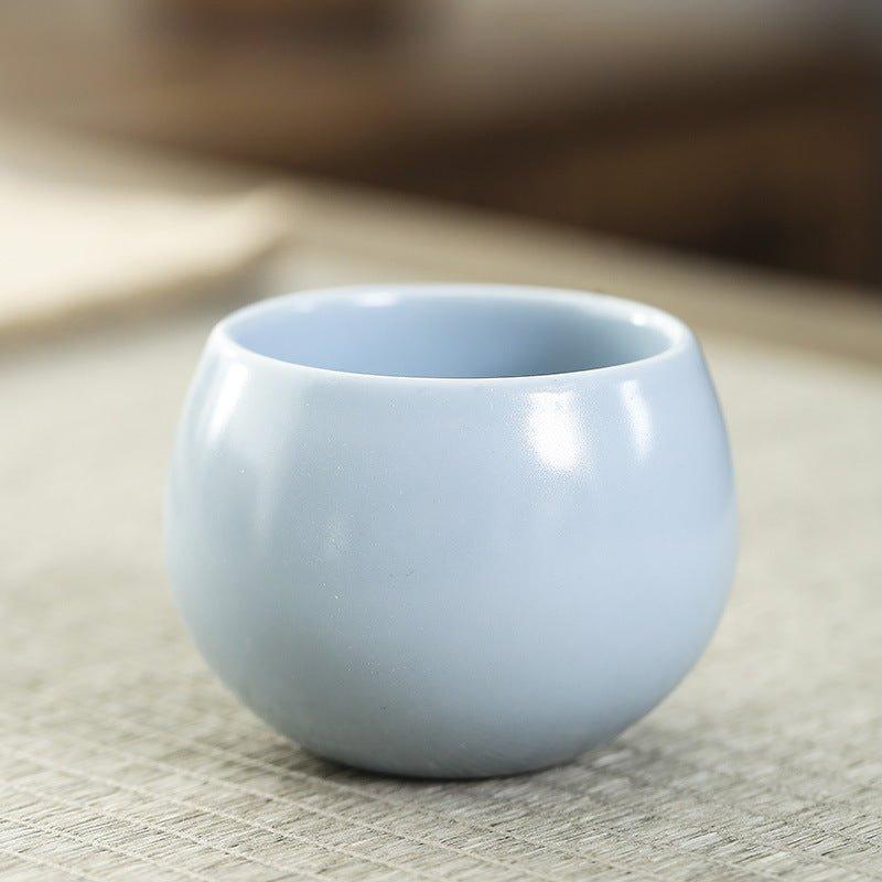 Oriental Handcrafted Ceramic Rounded Tea Cup Set - MASU
