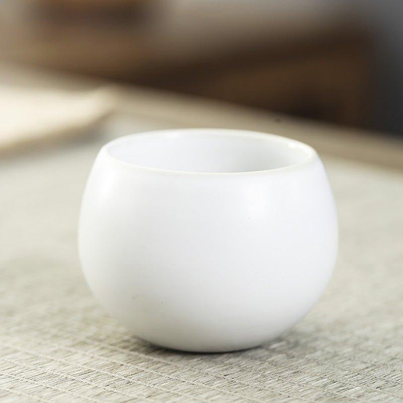 Oriental Handcrafted Ceramic Rounded Tea Cup Set - MASU