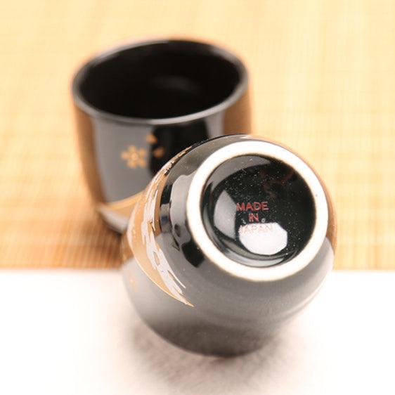 Japanese Fuji Themed Handcrafted Ceramic Sake Gift Sets - MASU