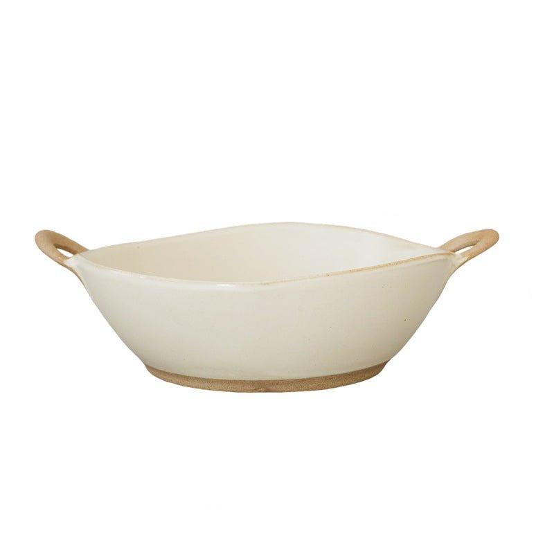 Handcrafted Japanese Ceramic Bowl With Handles - MASU