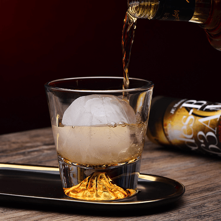 Japanese Mount Fuji Whisky Glass Sets - MASU