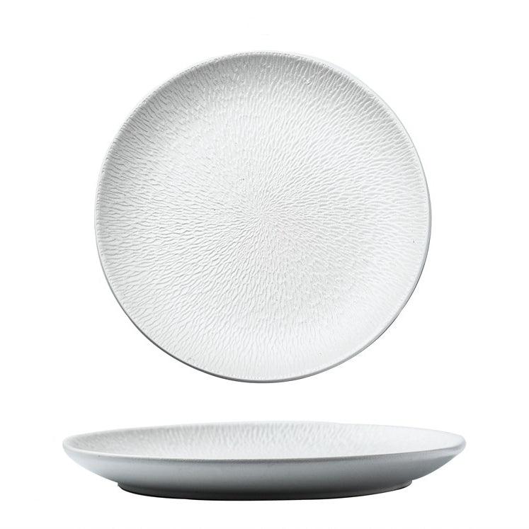 Matte Ceramic Rounded Serving Plates - MASU