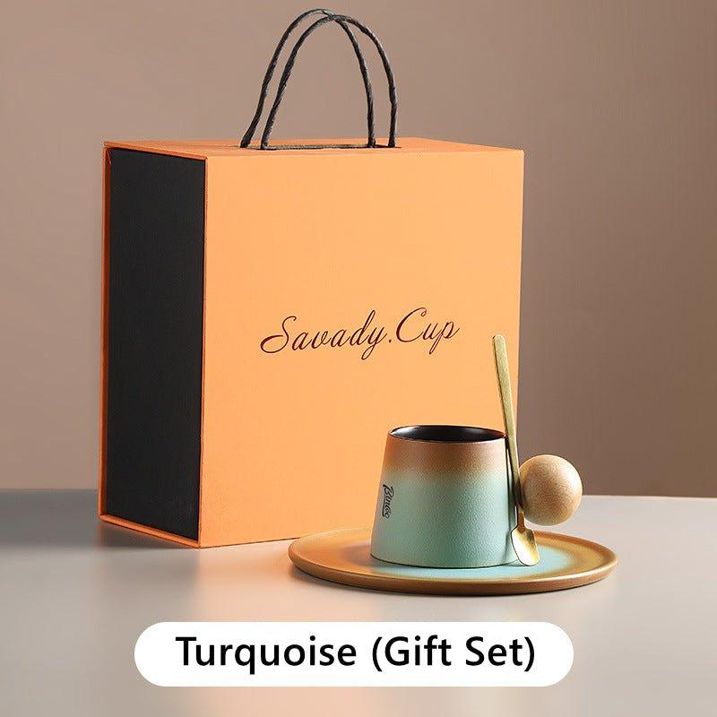 Handbag-Inspired Coffee Cup Set