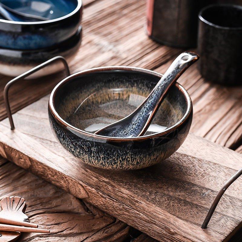 Japanese Gloss Glazed Ceramic Bowls - MASU