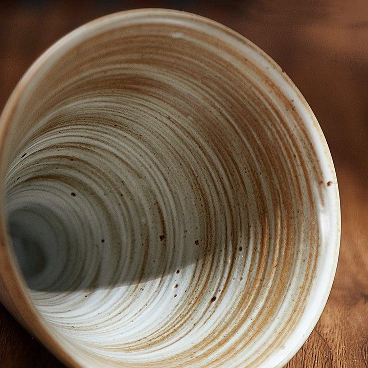 Handcrafted Cone Shaped Ceramic Coffee Cups - MASU