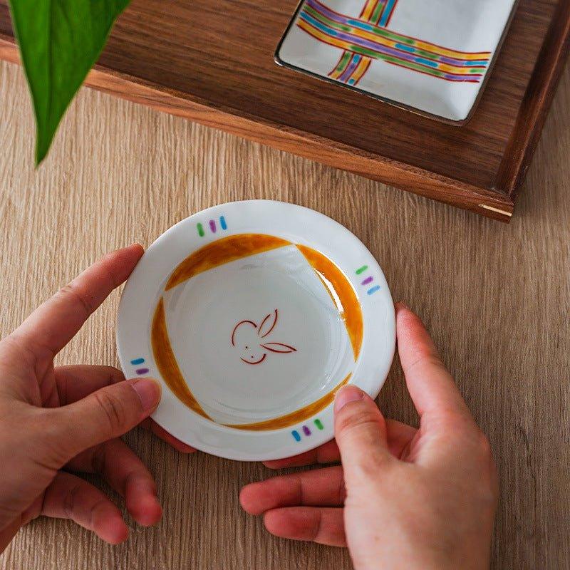 Japanese Handcrafted Ceramic Appetizer Plates - MASU