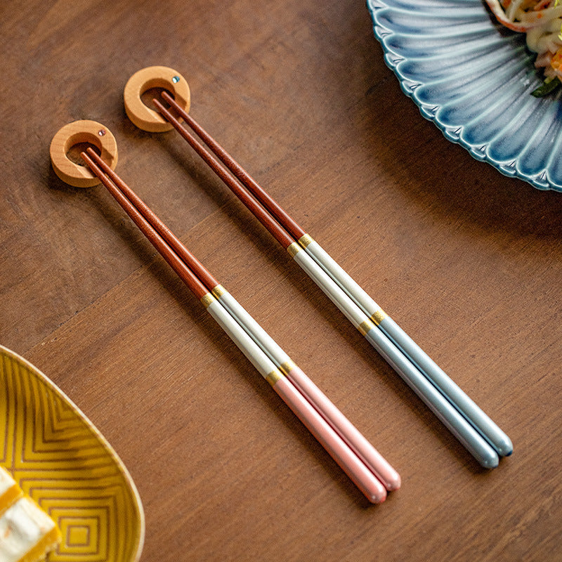 ISHIDA Japanese Wedding Gift Set Handcrafted Chopsticks - MASU