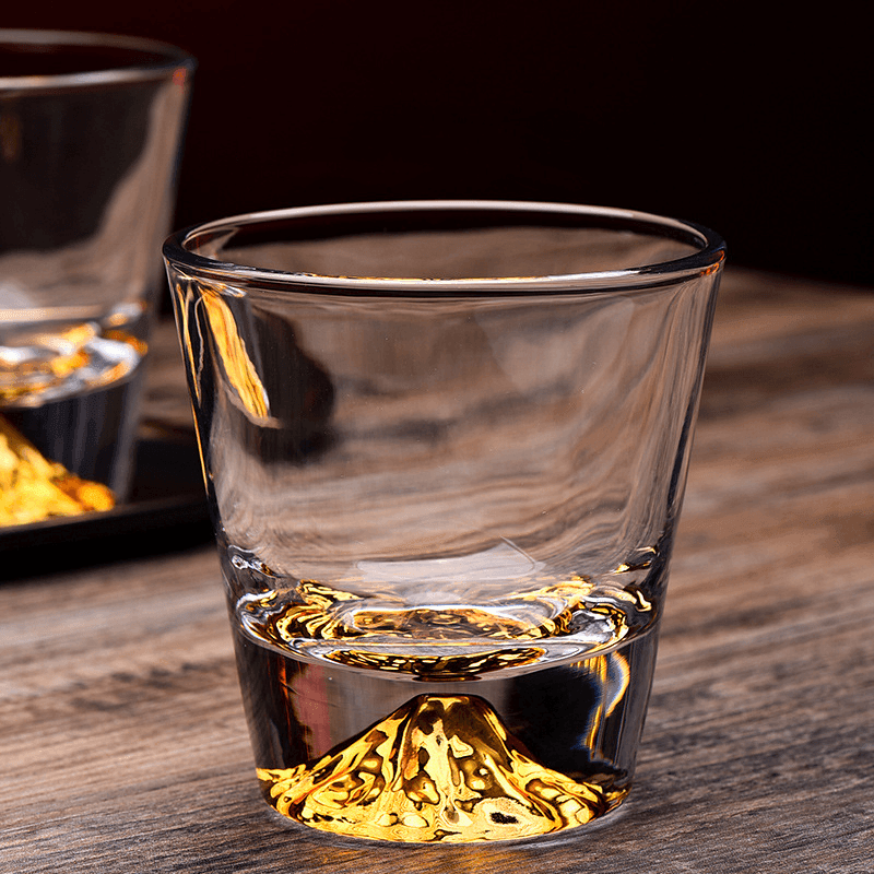 Japanese Mount Fuji Whisky Glass Sets - MASU