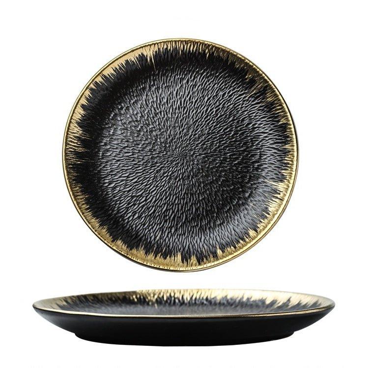 Matte Ceramic Rounded Serving Plates - MASU