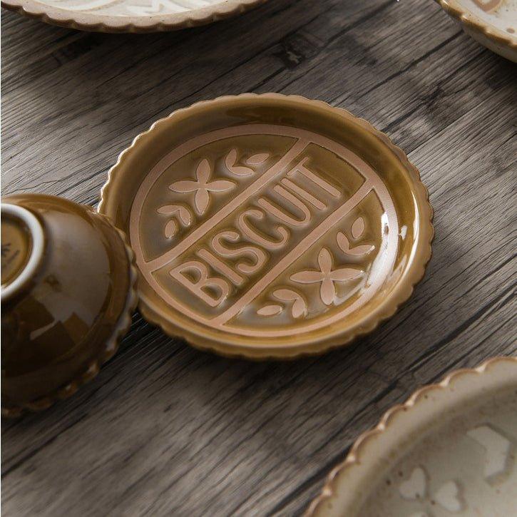 Japanese Butter Biscuit Series Ceramic Tablewares - MASU