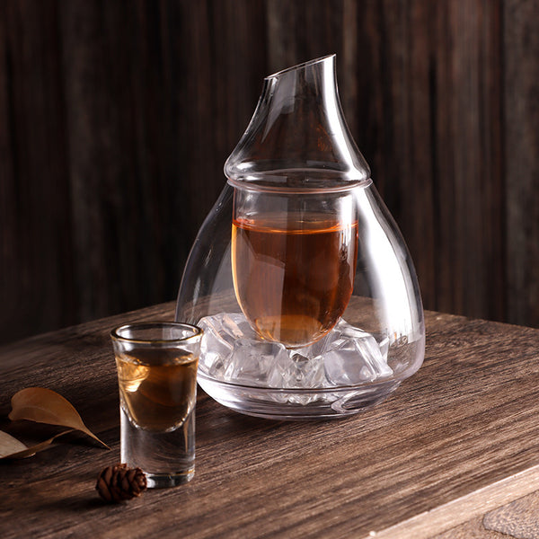 Two-Tier Spirit Glass Decanter - MASU