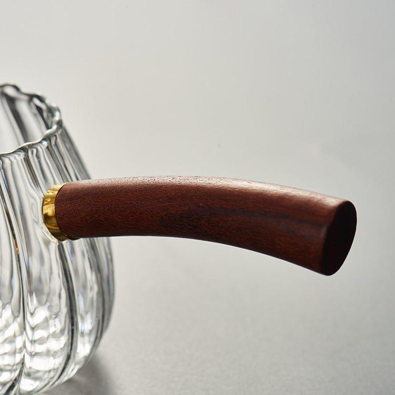 Glass Pot Saucepan with Wooden Handle — everdreamcraft